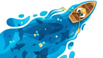 Η θάλασσα, τα κύματα, ο αφρός