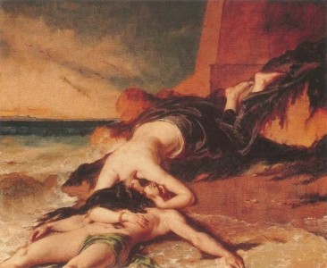 eikona 3 - Hero and Leander, William Etty (Αντιγραφή)